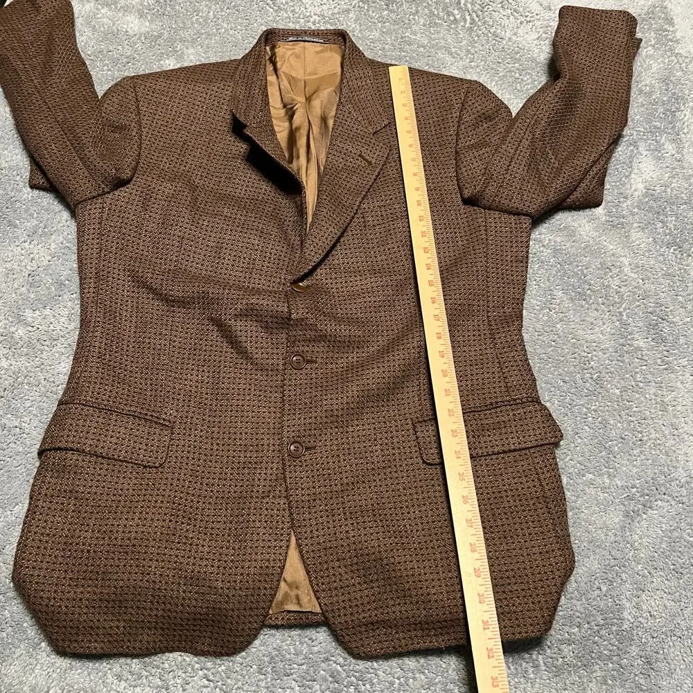 Ermenegildo Zegna Soft Sport Coat Blazer Mens 56 US 44 Casual Jacket Wool